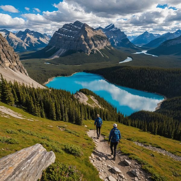 Quels sont les meilleurs conseils pour une randonnée dans le parc national de Banff, Canada : équipements et itinéraires ?