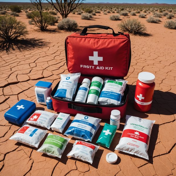 Comment préparer une trousse de premiers secours adaptée pour un camping en zone aride?