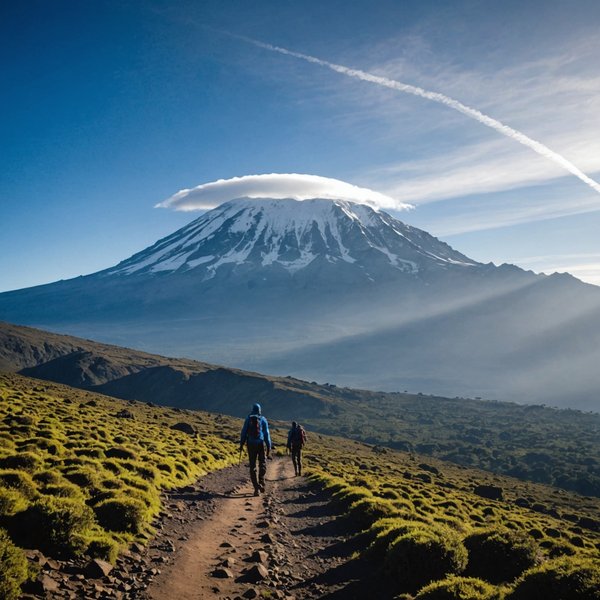 Quel est le meilleur itinéraire pour une randonnée au sommet du Kilimandjaro, Tanzanie?