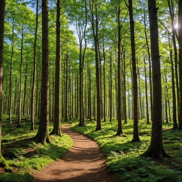 Quels sont les meilleurs itinéraires pour une randonnée dans la Forêt de Brocéliande, France?