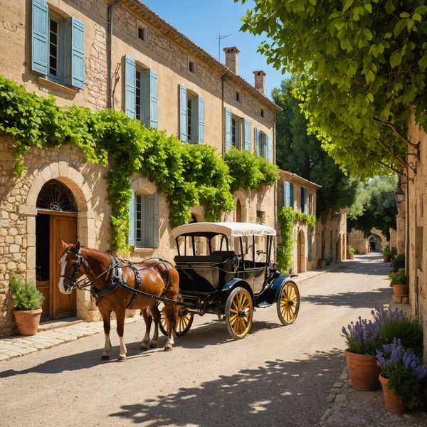 Quels sont les critères pour choisir une maison de vacances en Provence avec des balades en calèche et des ateliers de cuisine?