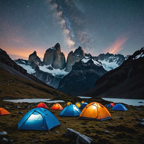 Comment organiser un camping pour une expédition de randonnée en Patagonie en hiver?
